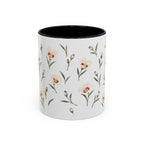 Utah Sego Lily Mug, State Flower Floral Coffee Cup, 11oz Botanical Gift