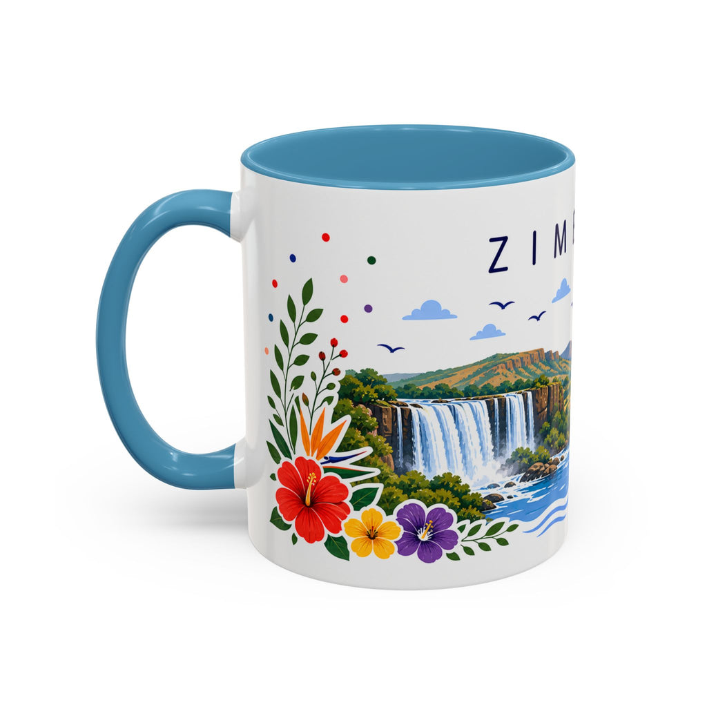 Zimbabwe Coffee Mug | Travel Souvenir Accent Mug | Place Gift Ceramic Cup 11oz 15oz