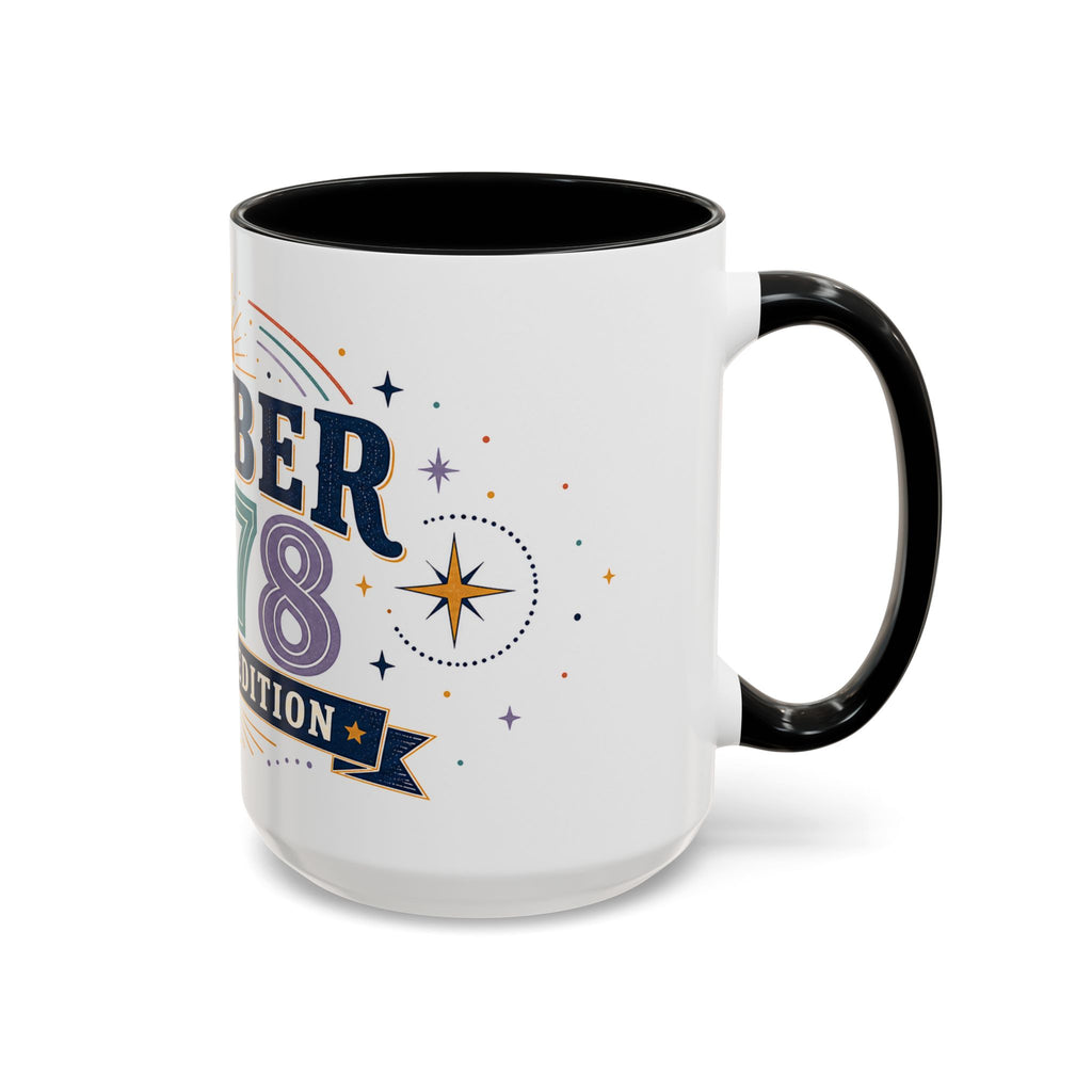 Custom Birthday Mug | Celestial Retro Design, Limited Edition (11oz or 15oz)