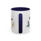 Dubai Coffee Mug | UAE Souvenir Travel Gift | Accent Color Ceramic 11oz 15oz