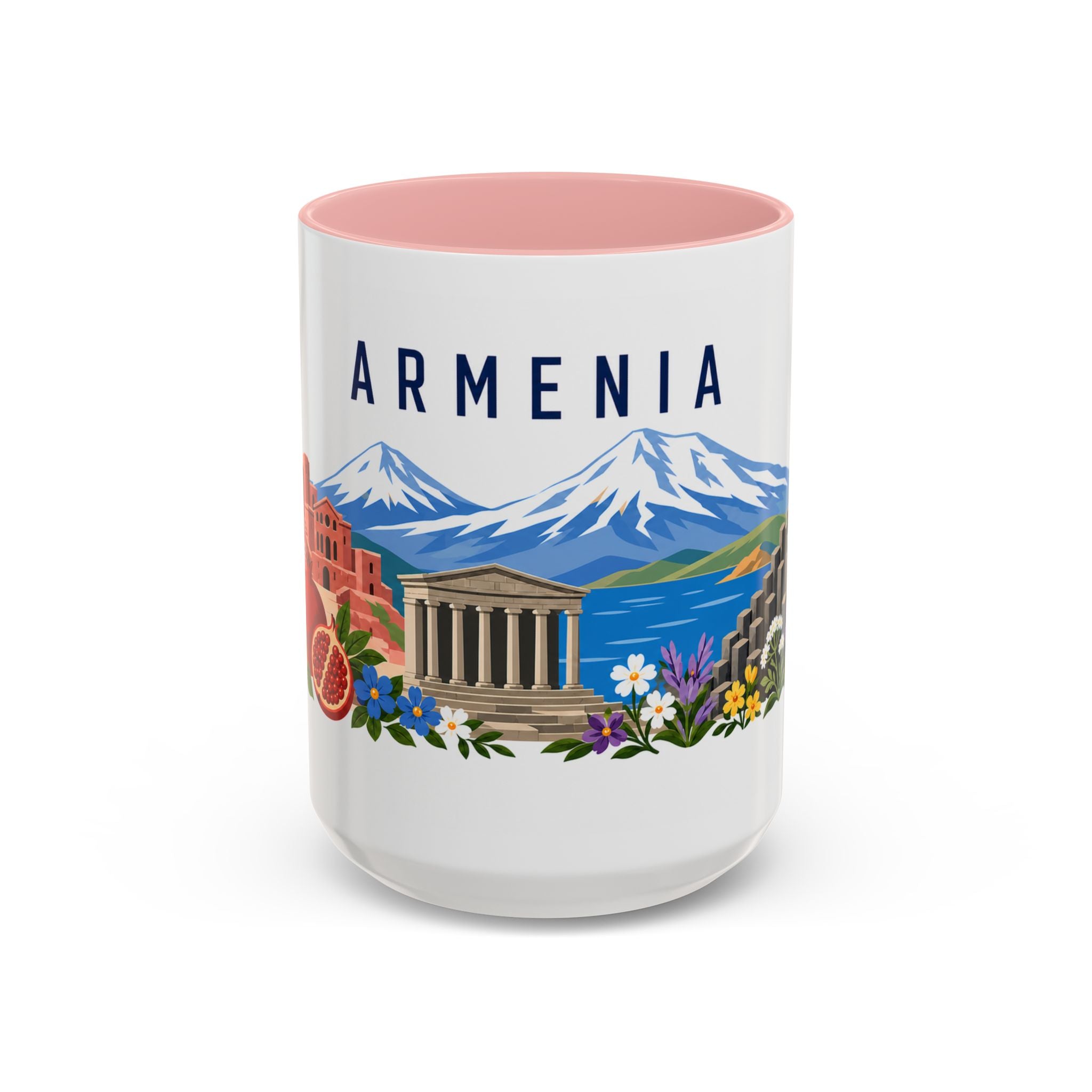 Armenia Coffee Mug | Travel Souvenir Accent Mug | Country Gift Ceramic Cup 11oz 15oz