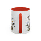 Kuala Lumpur Coffee Mug | Malaysia Souvenir Travel Gift | Accent Color Ceramic 11oz 15oz