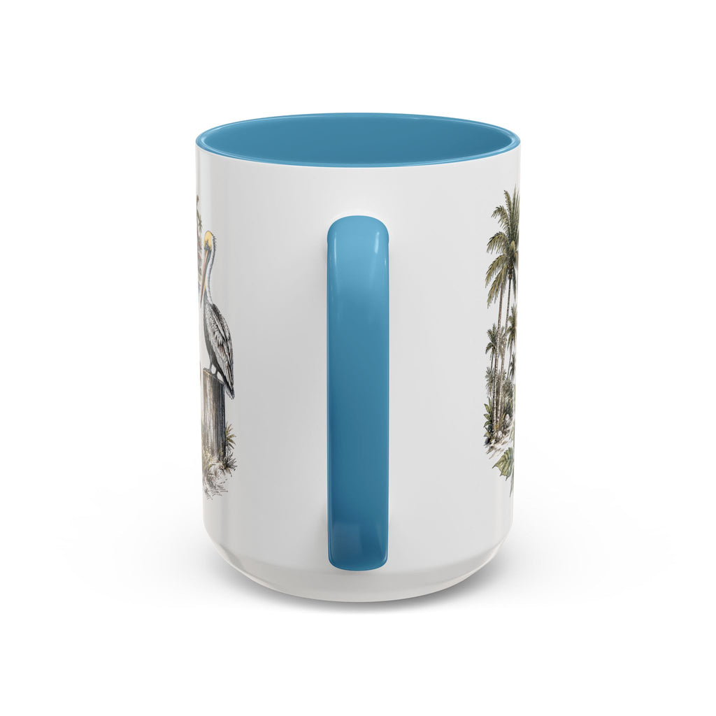 Fort Lauderdale Coffee Mug | United States Travel Souvenir | Vintage Illustrated City Gift | 11 oz 15 oz Accent Mug