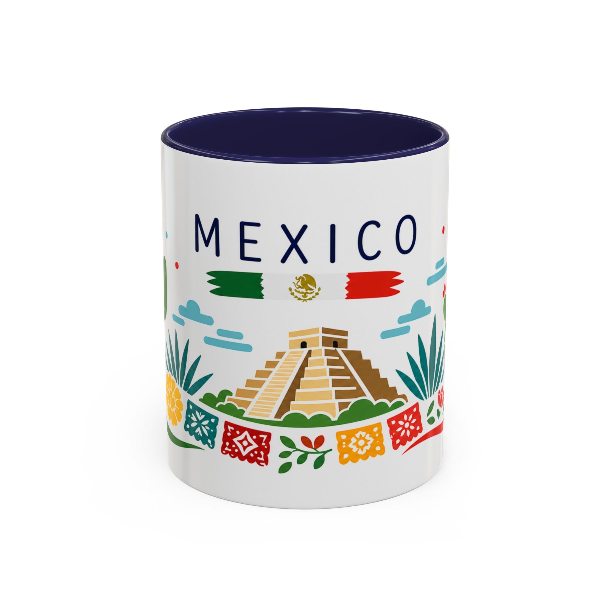 Mexico Coffee Mug | Travel Souvenir Accent Mug | Country Gift Ceramic Cup 11oz 15oz
