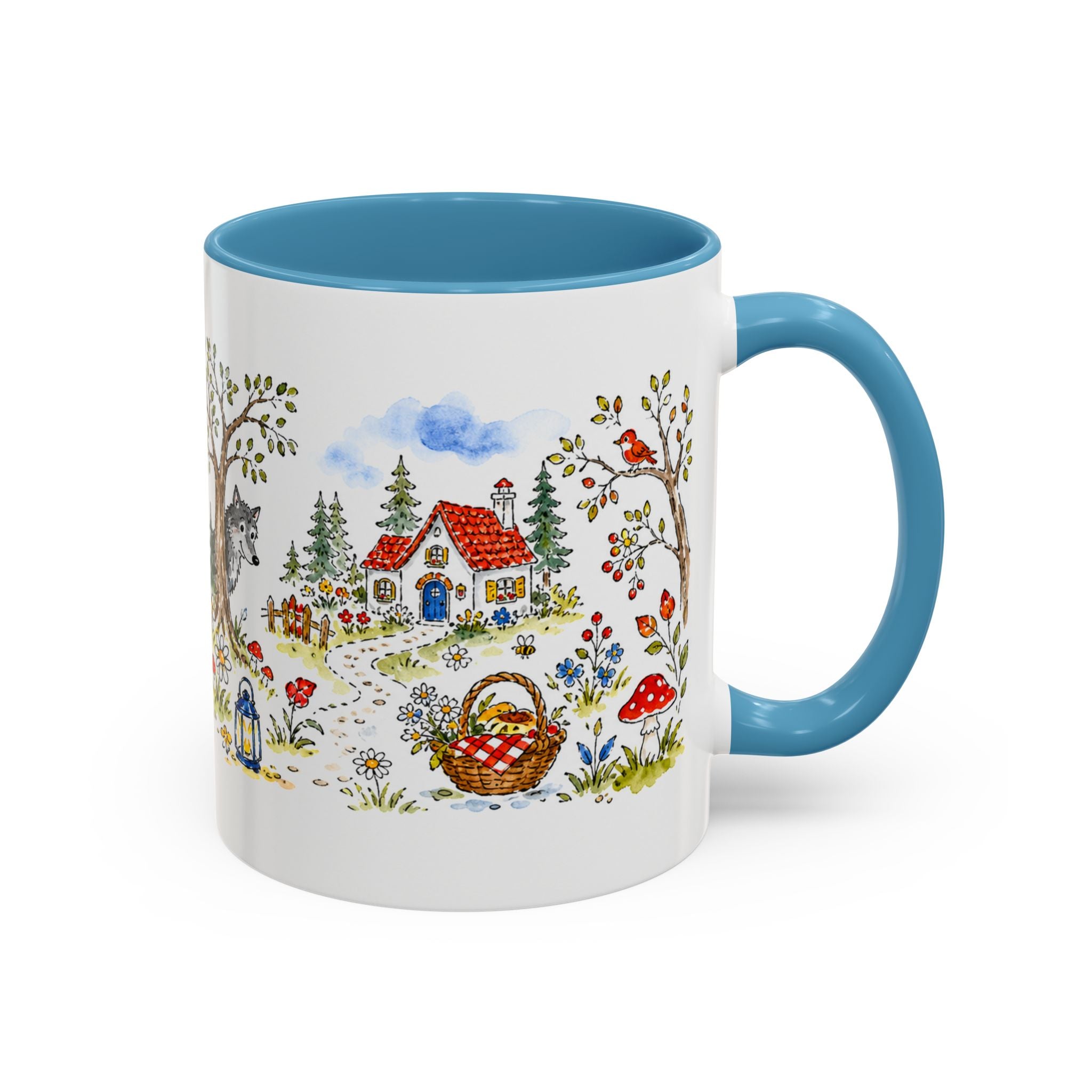 Little Red Riding Hood Mug | Storybook Fairy Tale Accent Coffee Mug | EveryLegend