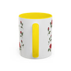 Oklahoma Oklahoma Rose Mug, State Flower Floral Coffee Cup, 11oz Botanical Gift