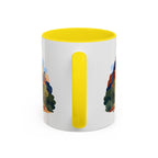Zion National Park Coffee Mug | Solid Color Block Park Souvenir | 11oz 15oz Accent Mug