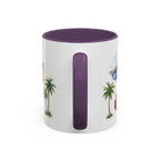 Tampa Illustrated Travel Mug | City Souvenir Accent Coffee Mug | 11oz 15oz Ceramic Cup