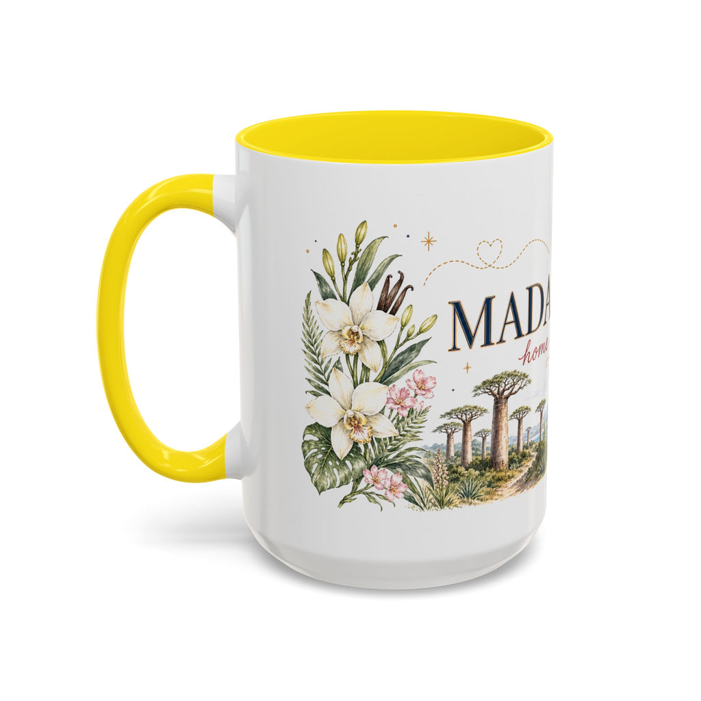Madagascar Home Country Mug | Moving Away Gift | Long Distance Friendship | 11 oz 15 oz Accent Mug