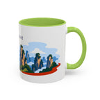 Zhangjiajie Coffee Mug | Travel Destination Souvenir Gift | Accent Color Ceramic 11oz 15oz