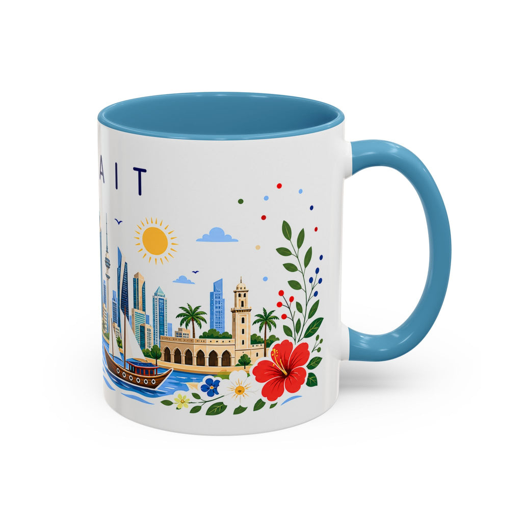 Kuwait Coffee Mug | Travel Souvenir Accent Mug | Place Gift Ceramic Cup 11oz 15oz