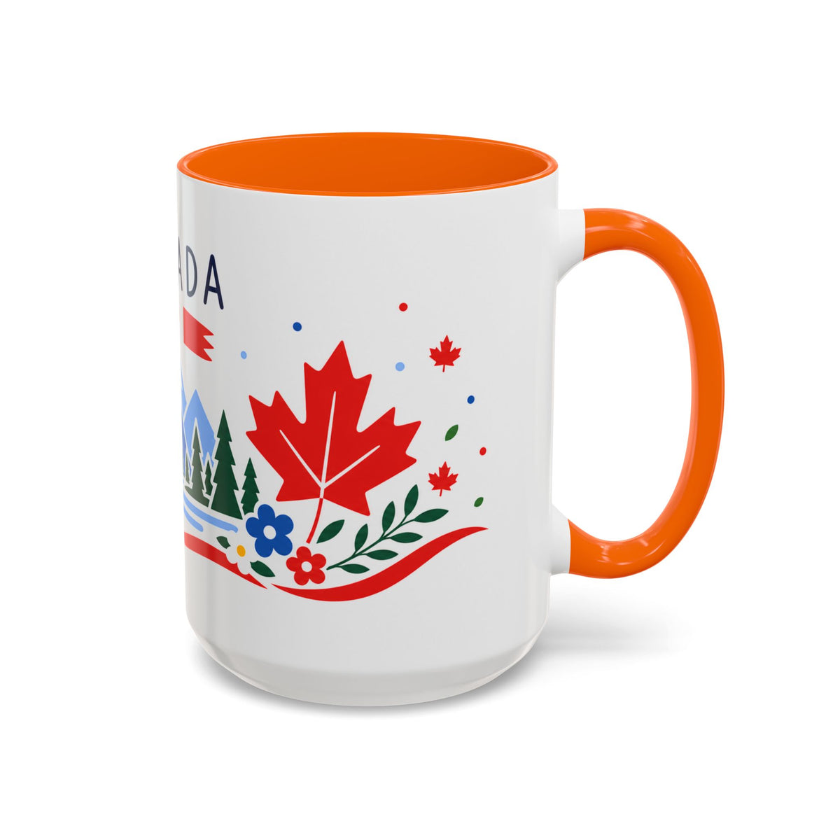 Canada Coffee Mug | Travel Souvenir Accent Mug | Country Gift Ceramic Cup 11oz 15oz