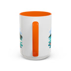 Biscayne National Park Coffee Mug | Solid Color Block Park Souvenir | 11oz 15oz Accent Mug
