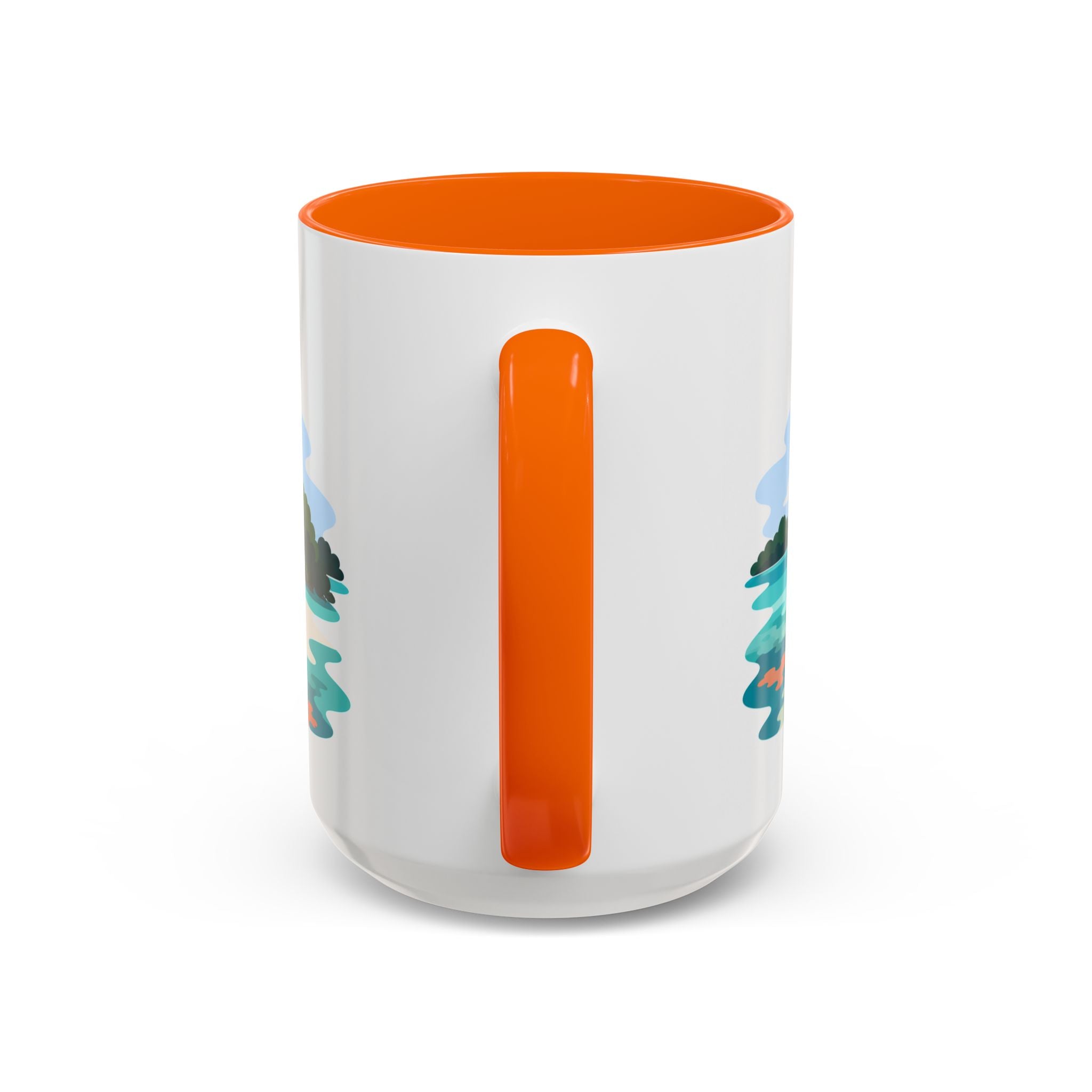 Biscayne National Park Coffee Mug | Solid Color Block Park Souvenir | 11oz 15oz Accent Mug