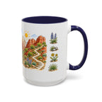 Zion National Park Mug | US Travel Souvenir Accent Coffee Mug | 11oz 15oz Ceramic Cup