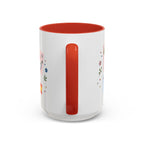 Madrid Coffee Mug | Postage Stamp Collage Mug | Travel Souvenir Accent Cup 11oz 15oz