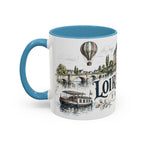 Loire Valley Mug, France Travel Souvenir, Bucket List Gift, Accent Ceramic Coffee Mug 11oz 15oz