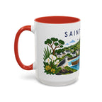 Saint Helena Coffee Mug | Travel Souvenir Accent Mug | Country Gift Ceramic Cup 11oz 15oz