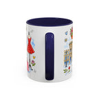 Milan Travel Mug | European City Souvenir Accent Coffee Mug | 11oz 15oz Ceramic Cup