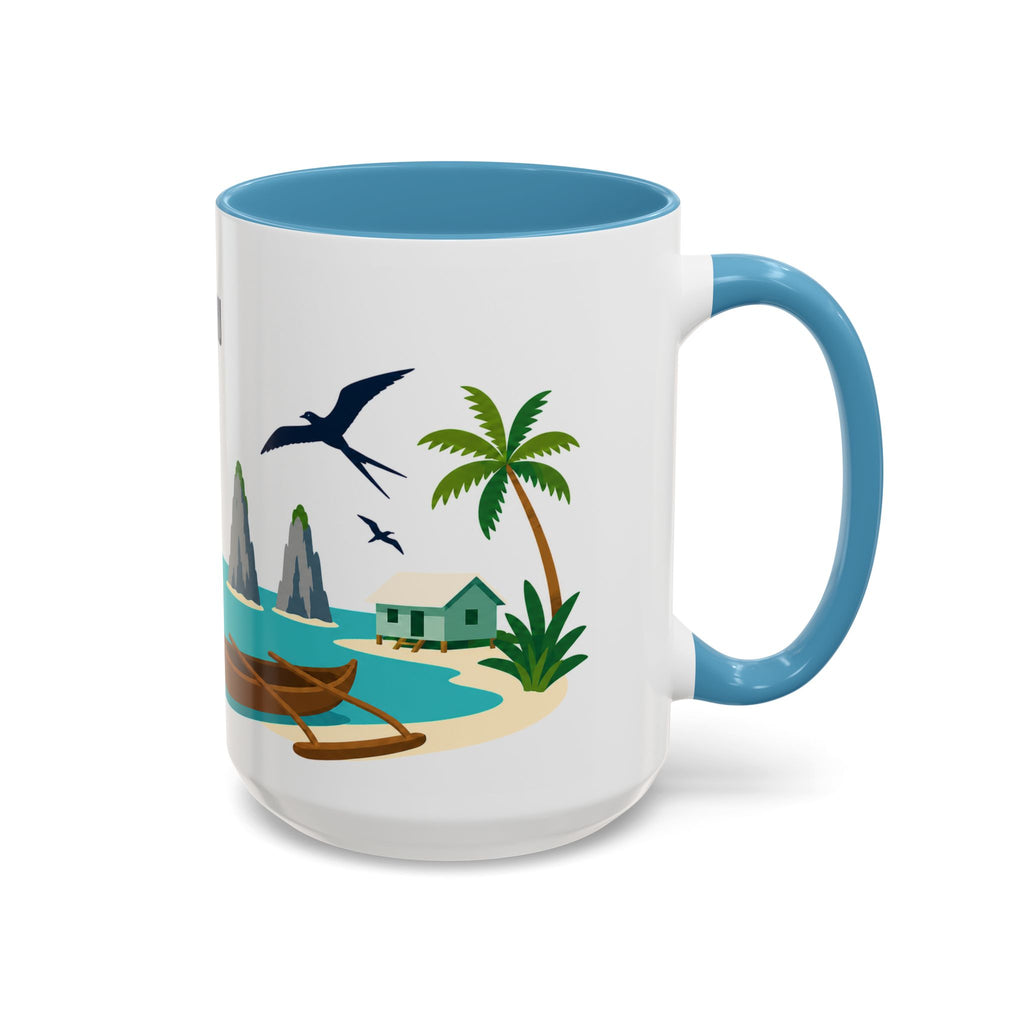 Nauru Coffee Mug | Travel Souvenir Accent Mug | Country Gift Ceramic Cup 11oz 15oz