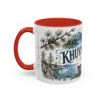 Khuvsgul Lake Mug, Mongolia Travel Souvenir, Bucket List Gift, Accent Ceramic Coffee Mug 11oz 15oz