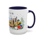 Uzbekistan Coffee Mug | Travel Souvenir Accent Mug | Place Gift Ceramic Cup 11oz 15oz