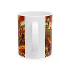 Spain Soccer Spirit Coffee Mug | Soccer Fan Gift | Ceramic 11oz 15oz Match Day Cup