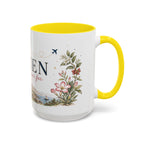 Yemen Home Country Mug | Moving Away Gift | Long Distance Friendship | 11 oz 15 oz Accent Mug