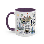 Ho Chi Minh City Coffee Mug | Vietnam Souvenir Travel Gift | Accent Color Ceramic 11oz 15oz
