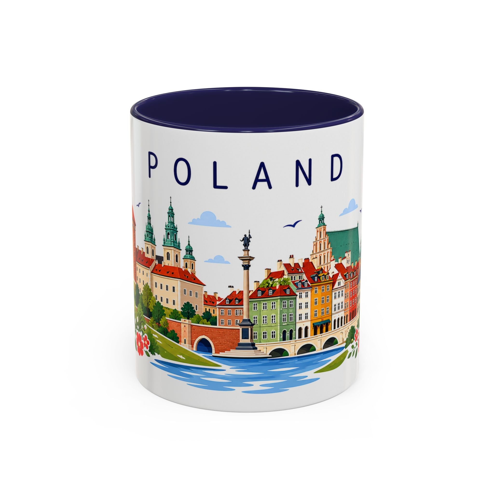 Poland Coffee Mug | Travel Souvenir Accent Mug | Place Gift Ceramic Cup 11oz 15oz