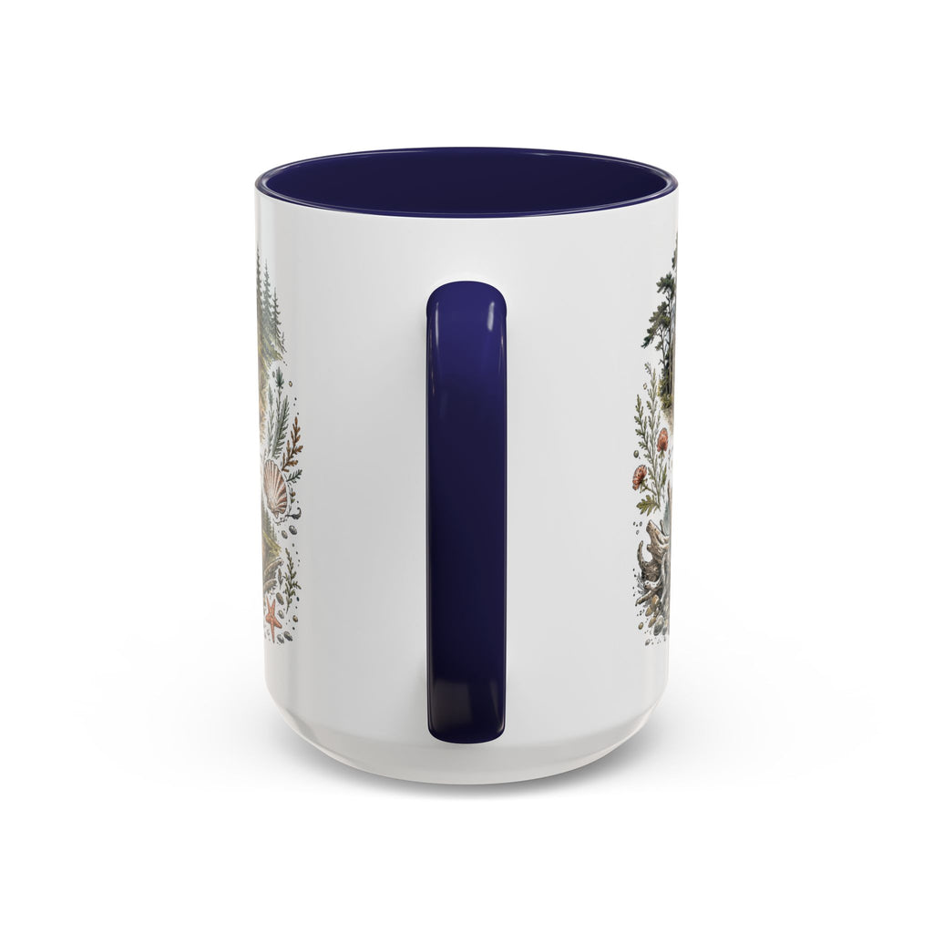 Oregon Coast Mug, Pacific Northwest Travel Souvenir, Bucket List Gift, Accent Ceramic Coffee Mug 11oz 15oz