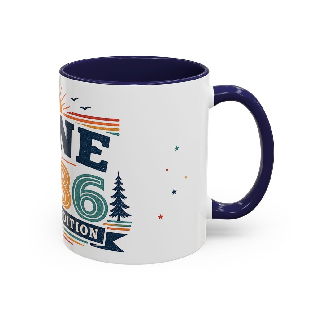 Custom Retro Birthday Mug | Personalized Month Year Gift (11oz 15oz)