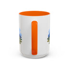 Wrangell-St. Elias National Park Coffee Mug | Solid Color Block Park Souvenir | 11oz 15oz Accent Mug