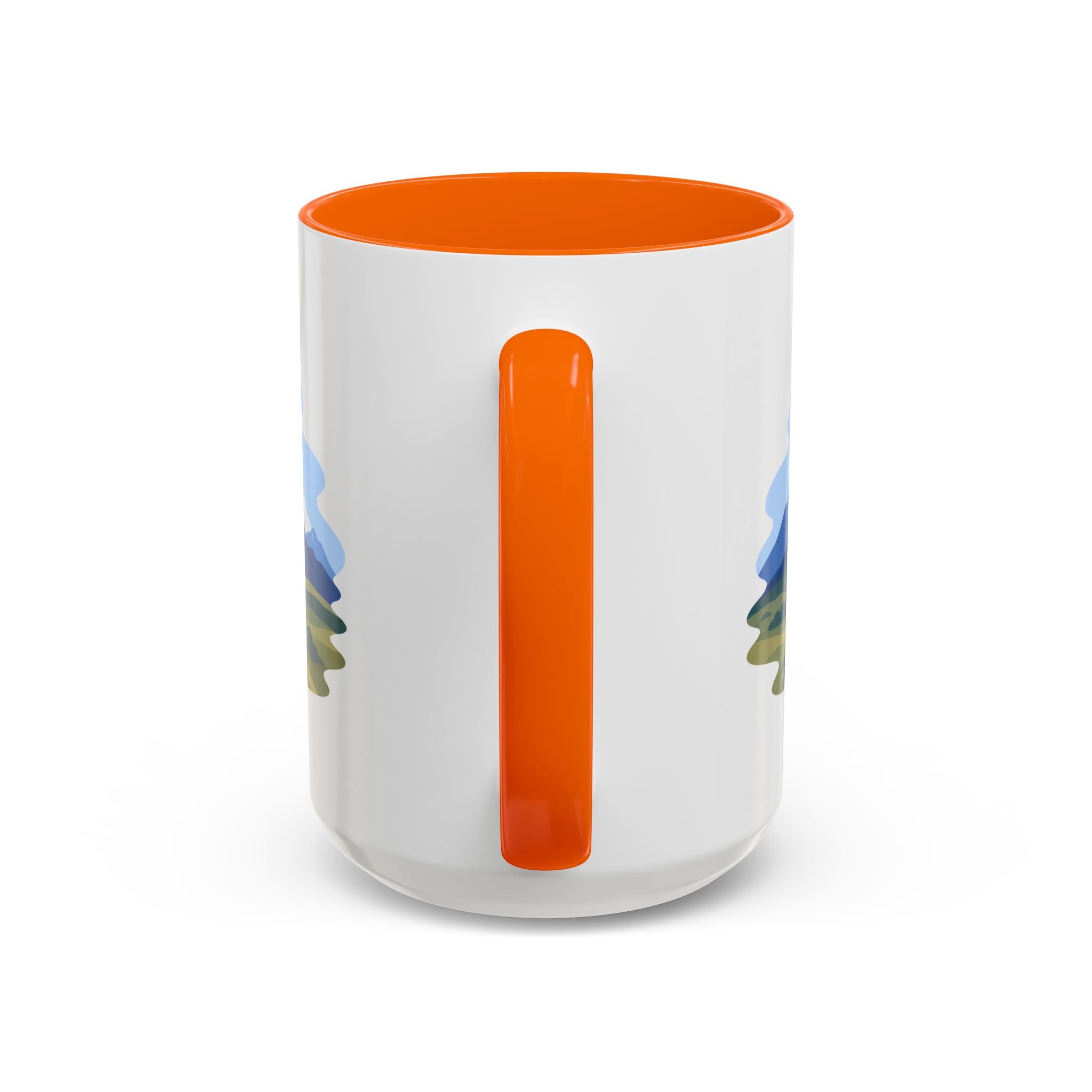 Wrangell-St. Elias National Park Coffee Mug | Solid Color Block Park Souvenir | 11oz 15oz Accent Mug