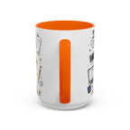 The Tassel Was Worth the Hassle Coffee Mug | Funny Graduation Gift 2026 | Accent Color Ceramic 11oz 15oz