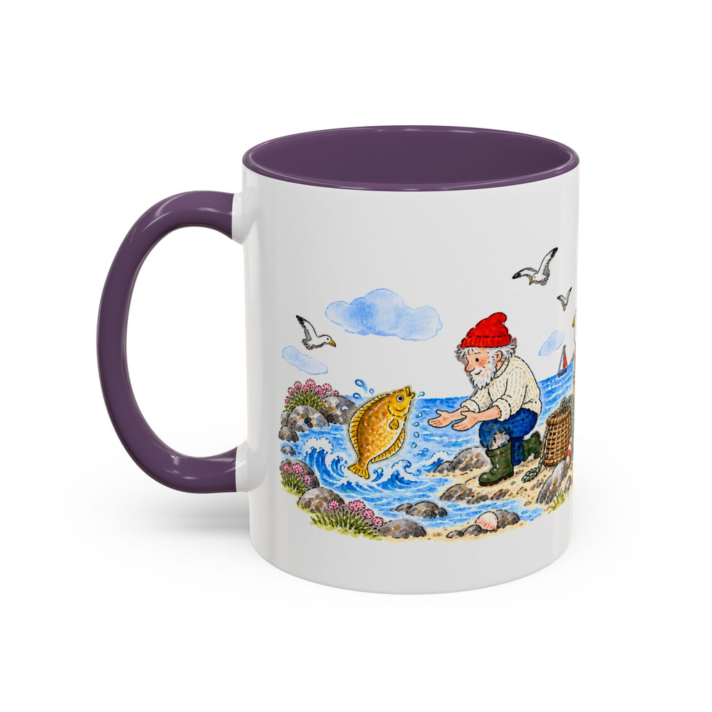 The Fisherman and His Wife Mug | Storybook Fairy Tale Accent Coffee Mug | EveryLegend