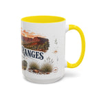 Flinders Ranges Mug, Australia Travel Souvenir, Bucket List Gift, Accent Ceramic Coffee Mug 11oz 15oz