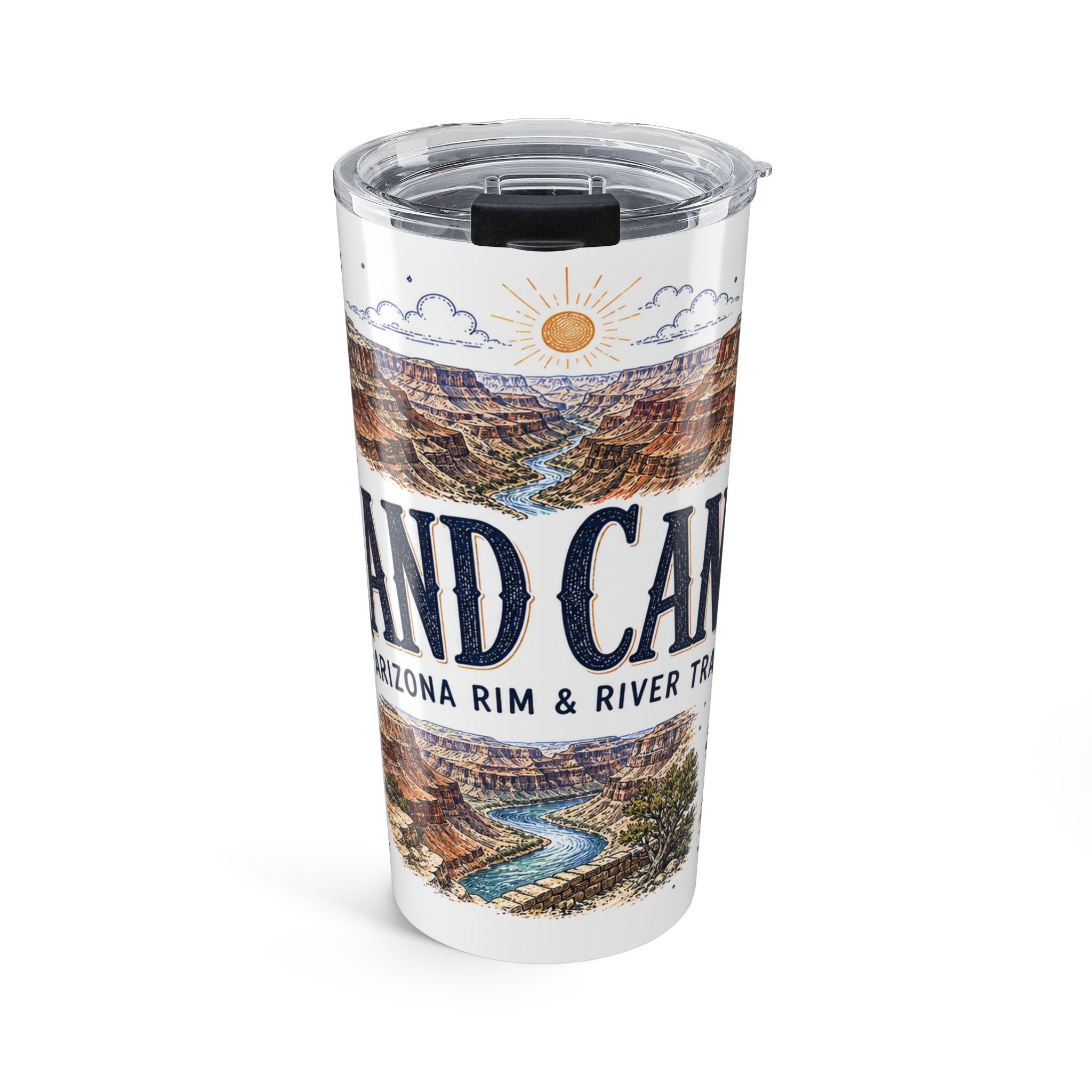 Grand Canyon National Park 20oz Tumbler | Hiking Camping Nature Gift | Insulated Stainless Steel Travel Cup