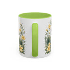 South Carolina State Mug | Botanical Map Accent Cup (11oz 15oz)
