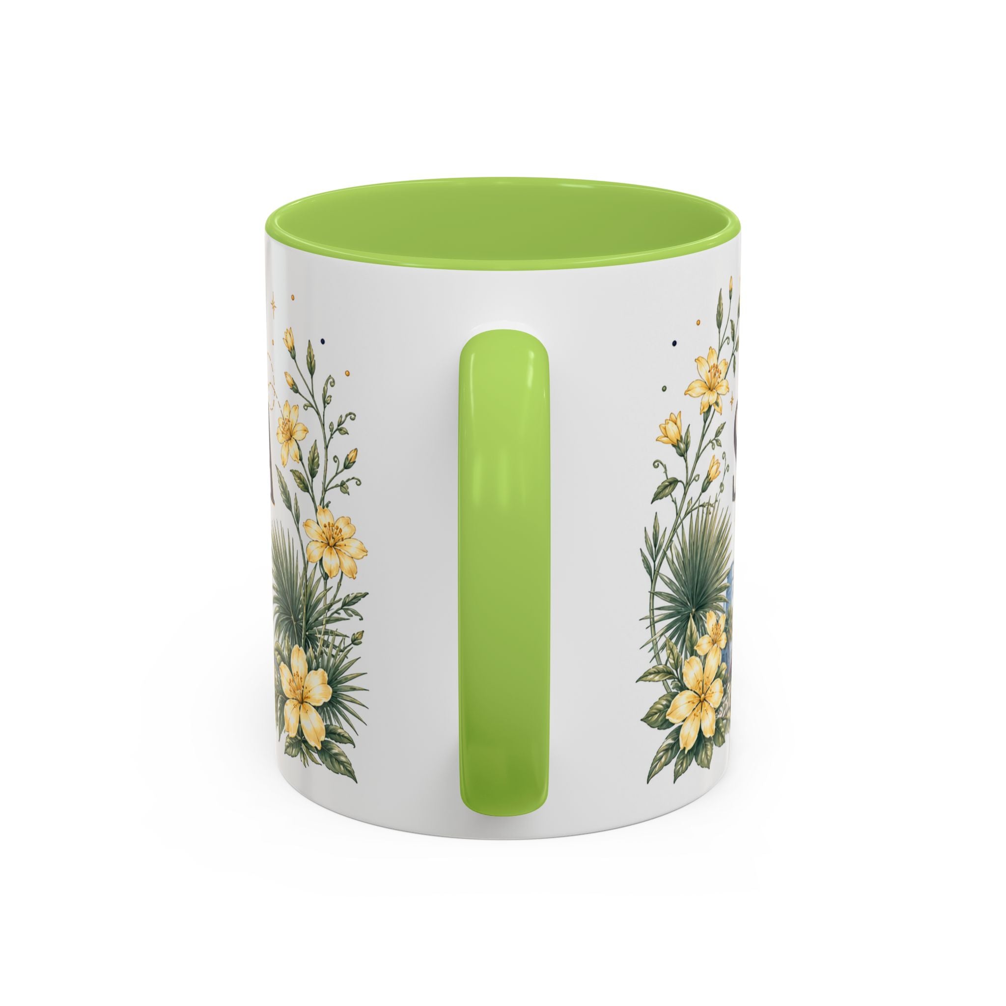 South Carolina State Mug | Botanical Map Accent Cup (11oz 15oz)