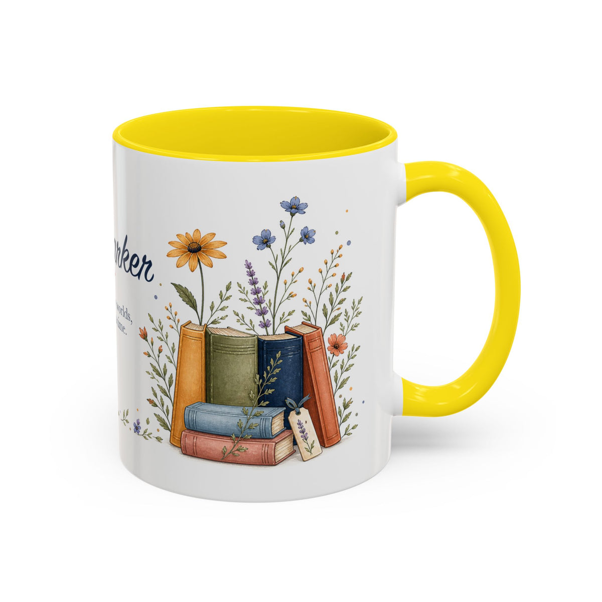 Personalized Reading Teacher Mug | Custom Name Book Lover Coffee Cup | Teacher Appreciation Gift
