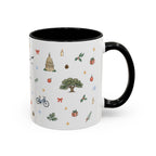 Austin Christmas Mug | Watercolor Travel Souvenir | Holiday Gift | Accent Ceramic Coffee Cup 11oz 15oz