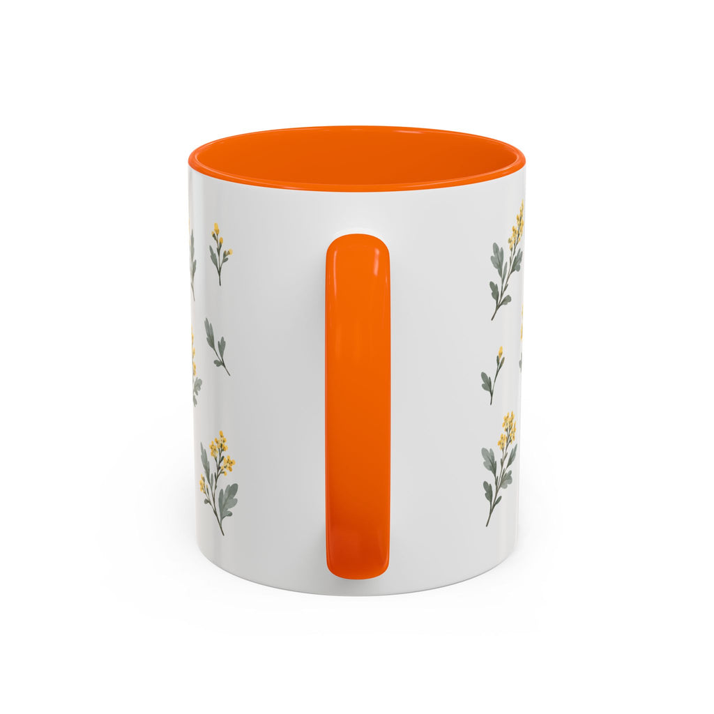 Nevada Sagebrush Mug, State Flower Floral Coffee Cup, 11oz Botanical Gift