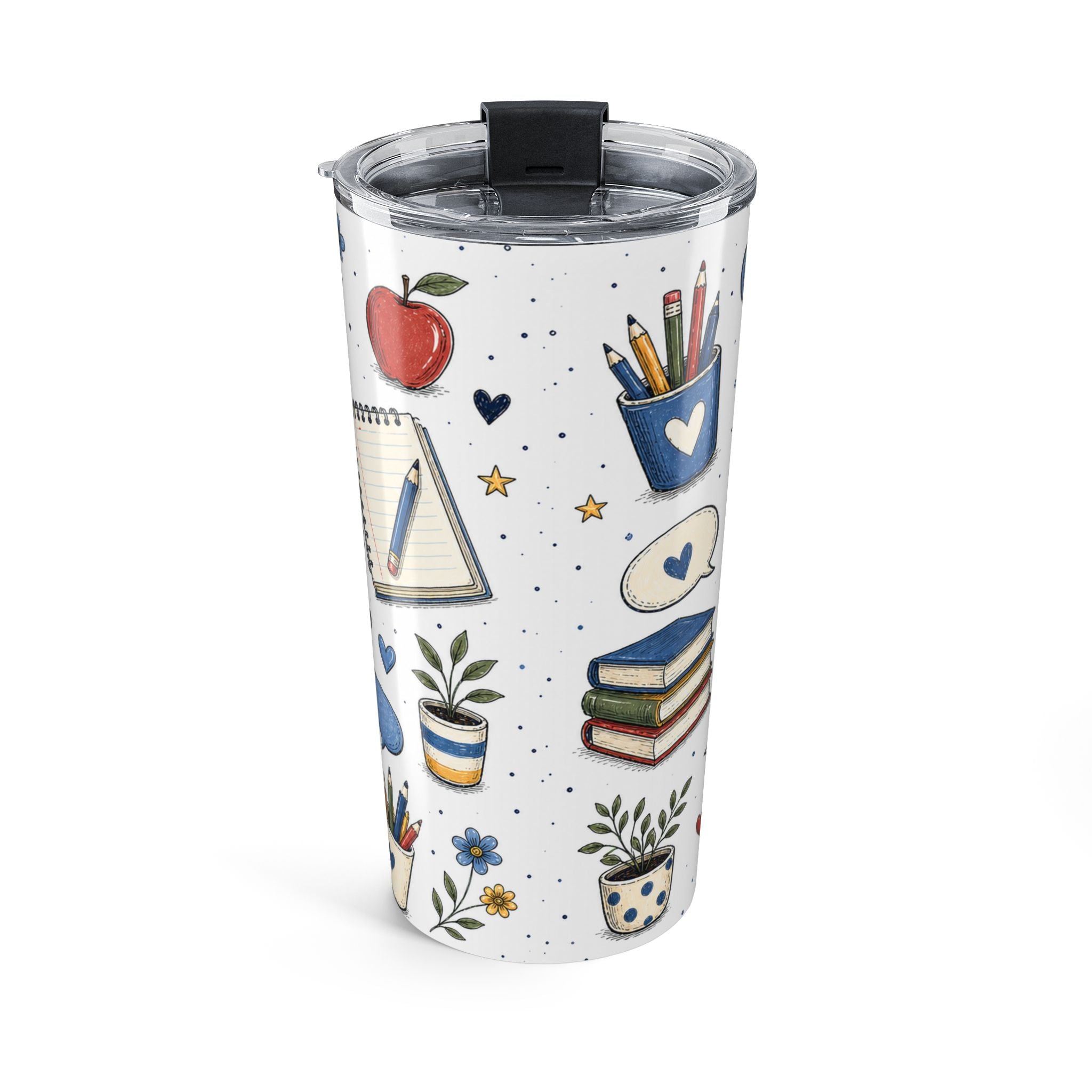 ELL Teacher Heart 20oz Tumbler | Every Language Matters | Insulated Stainless Steel Travel Cup