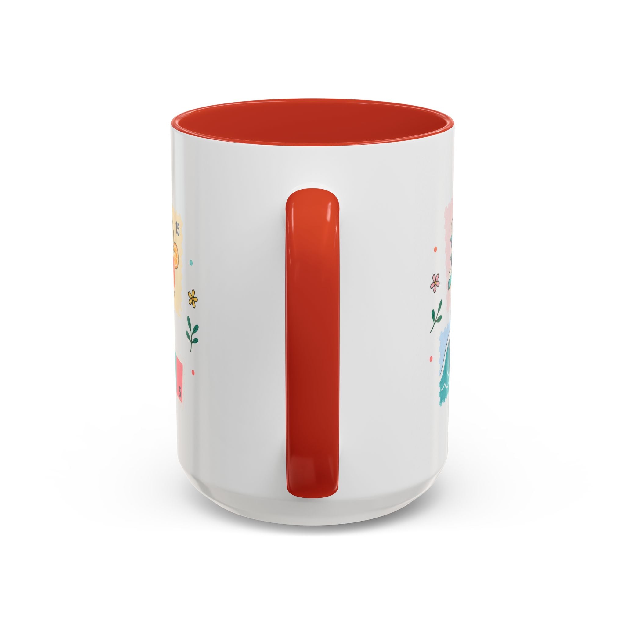 Miami Coffee Mug | Postage Stamp Collage Mug | Travel Souvenir Accent Cup 11oz 15oz