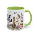 United Kingdom Home Country Mug | Moving Away Gift | Long Distance Friendship | 11 oz 15 oz Accent Mug