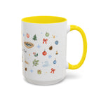 Mammoth Cave National Park Christmas Mug | Watercolor Travel Souvenir | Holiday Gift | Accent Ceramic Coffee Cup 11oz 15oz