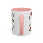 Oklahoma Oklahoma Rose Mug, State Flower Floral Coffee Cup, 11oz Botanical Gift