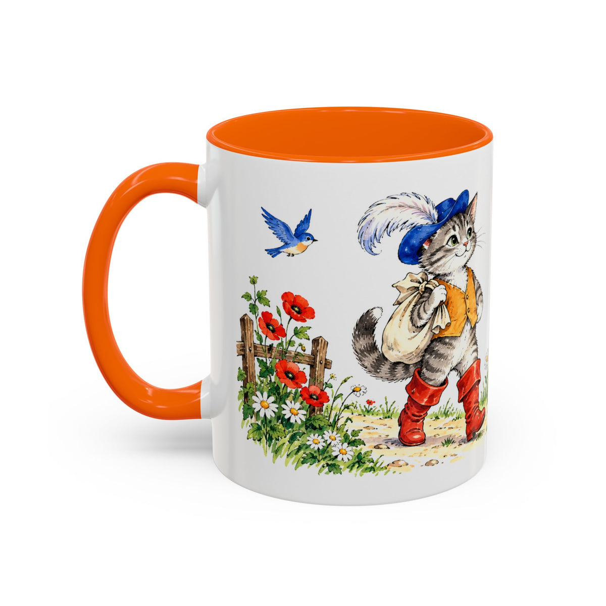 Puss in Boots Mug | Storybook Fairy Tale Accent Coffee Mug | EveryLegend