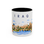 Iraq Coffee Mug | Travel Souvenir Accent Mug | Place Gift Ceramic Cup 11oz 15oz